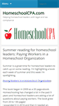 Mobile Screenshot of homeschoolcpa.com